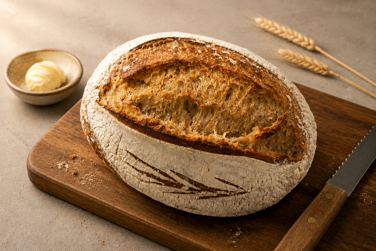 Ancient Grain Einkorn Sourdough