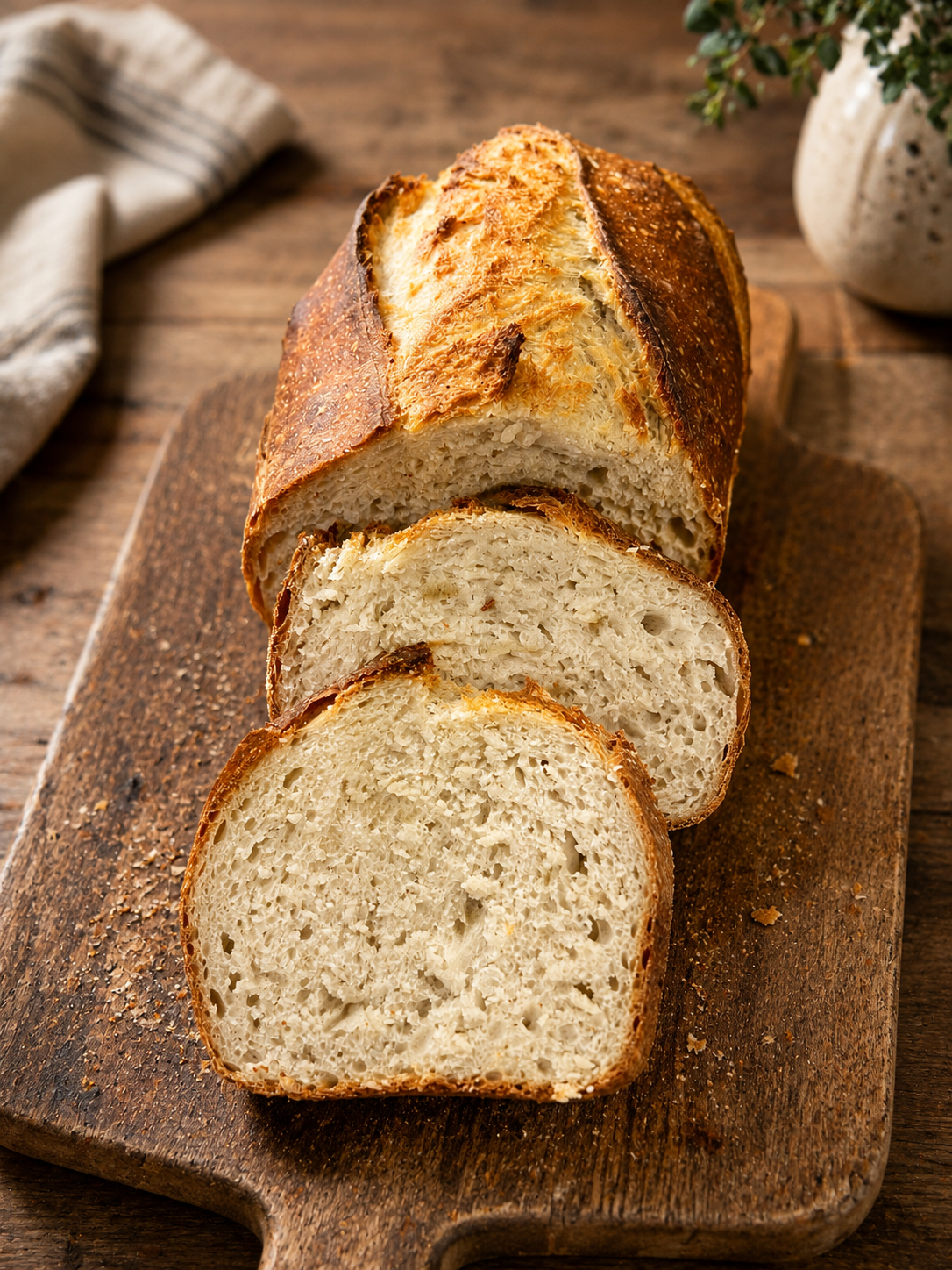 Rustic White Bread – 680 g (24 oz)