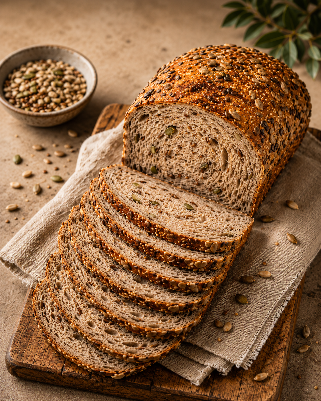 Multiseed Sourdough Bread – 900 g (32 oz)