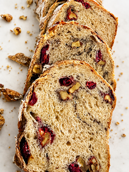 Cranberry Walnut Sourdough – 900 g (32 oz)