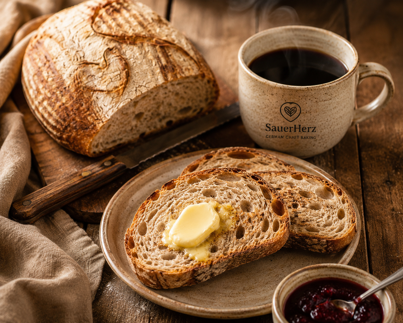 Ancient Grain Emmer Sourdough – 960 g (34 oz)